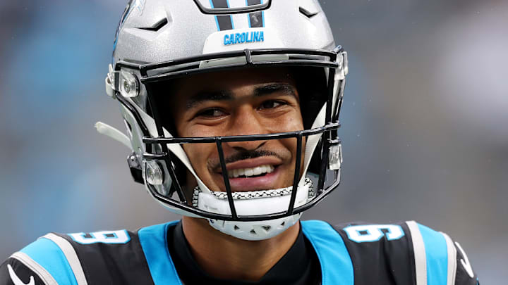 Carolina Panthers quarterback Bryce Young