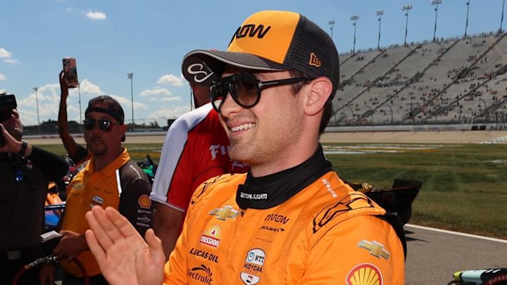 Pato O'Ward - Borchetta Bourbon Music City Grand Prix - By: Joe Skibinski