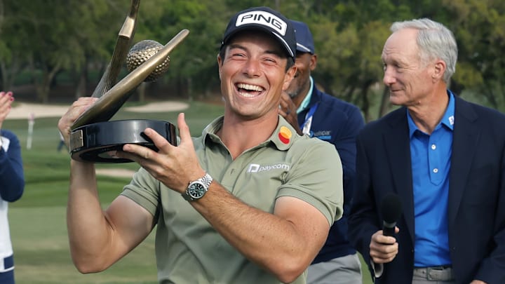 Viktor Hovland won the 2025 Valspar Championship. 