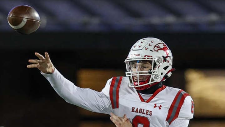 Nixa junior quarterback Adam McKnight looks to get his team back to the Class 6 state final after the Eagles took second in 2024.