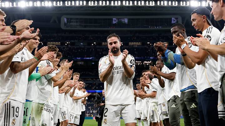 Carvajal was given a grand send-off. Carvajal was given a grand send-off.