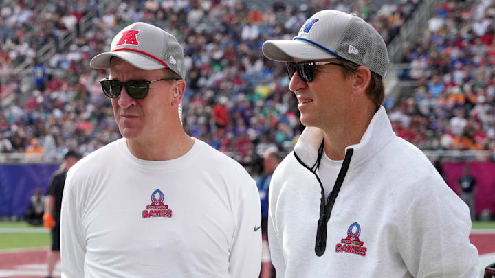 Peyton and Eli Manning will host 12 "ManningCast" shows during the 2025 NFL season.