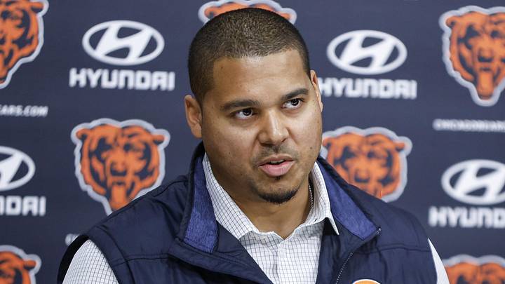 Chicago Bears general manager Ryan Poles 