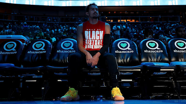 Atlanta Hawks guard Trae Young