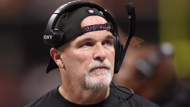 Washington Commanders head coach Dan Quinn Washington Commanders head coach Dan Quinn