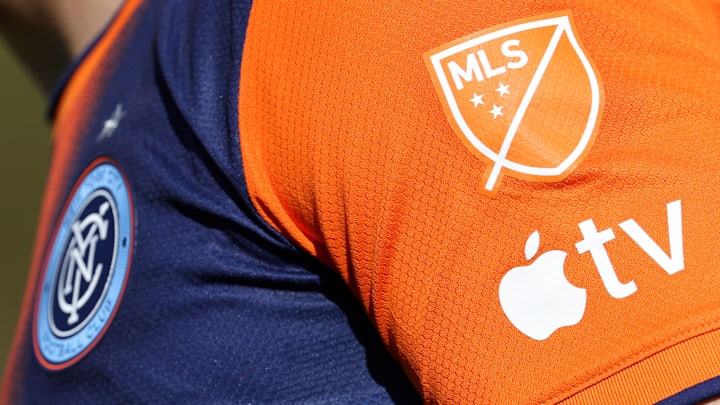 NYCFC shirt, MLS logo