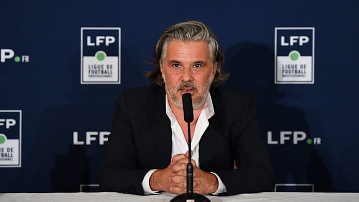 Vincent Labrune, président de la LFP opposé à la Coupe du Monde tous les deux ans.