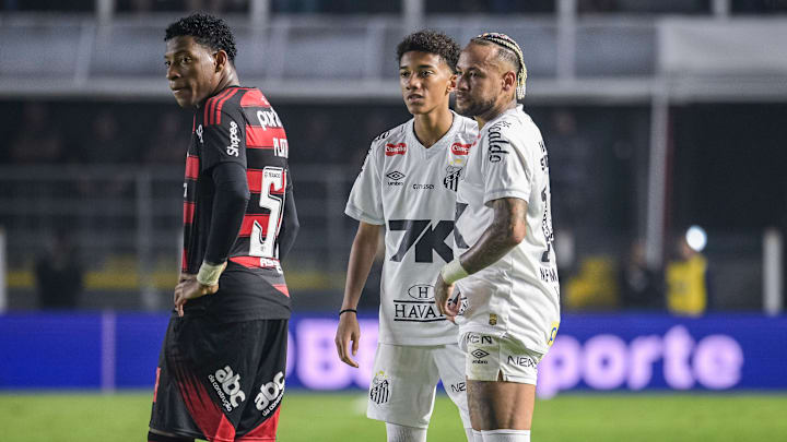 Robinho Jr e Neymar são formados na base santista