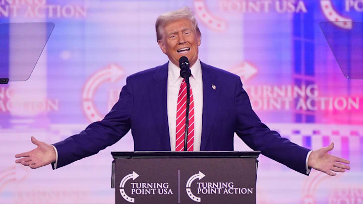 President Donald Trump wants the feds to crack down on the college sports business. President Donald Trump wants the feds to crack down on the college sports business.