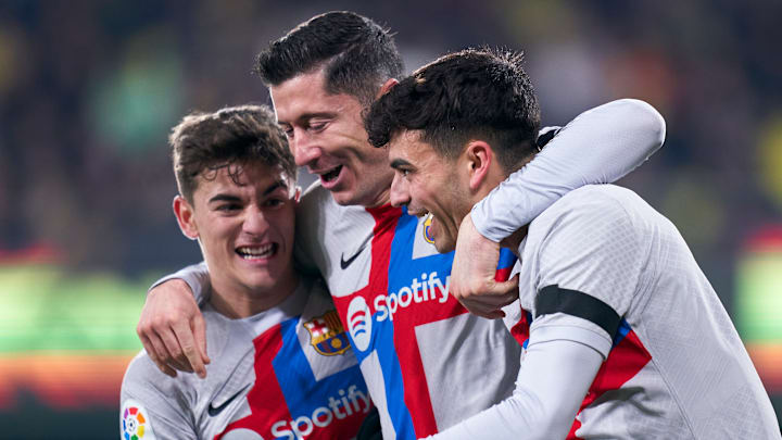 Pedri a ouvert le score face à Villarreal pour le Barca