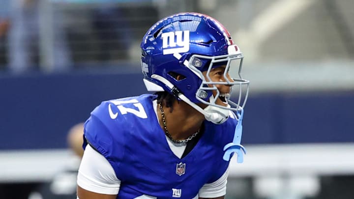 New York Giants wide receiver Wan'Dale Robinson 