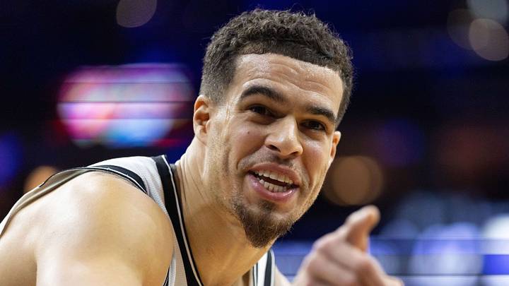 Dec 23, 2025; Philadelphia, Pennsylvania, USA; Brooklyn Nets forward Michael Porter Jr. (17) reacts in the direction of fans during the second quarter against the Philadelphia 76ers at Xfinity Mobile Arena. Mandatory Credit: Bill Streicher-Imagn Images Dec 23, 2025; Philadelphia, Pennsylvania, USA; Brooklyn Nets forward Michael Porter Jr. (17) reacts in the direction of fans during the second quarter against the Philadelphia 76ers at Xfinity Mobile Arena. Mandatory Credit: Bill Streicher-Imagn Images