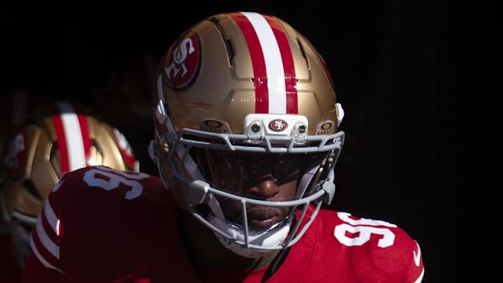 San Francisco 49ers defensive end Clelin Ferrell San Francisco 49ers defensive end Clelin Ferrell