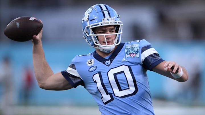 Former North Carolina QB Drake Maye