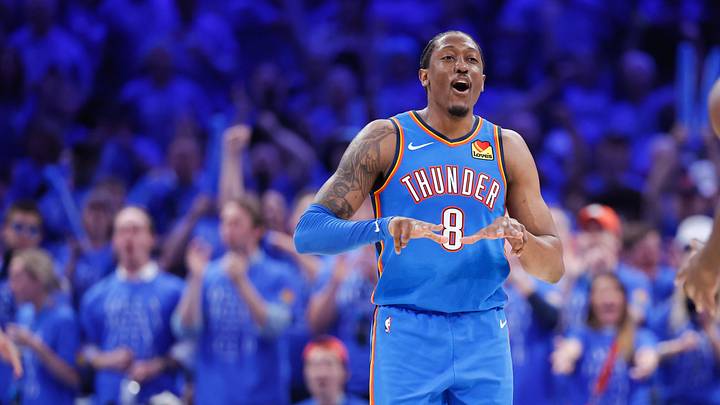 Oklahoma City Thunder forward Jalen Williams.