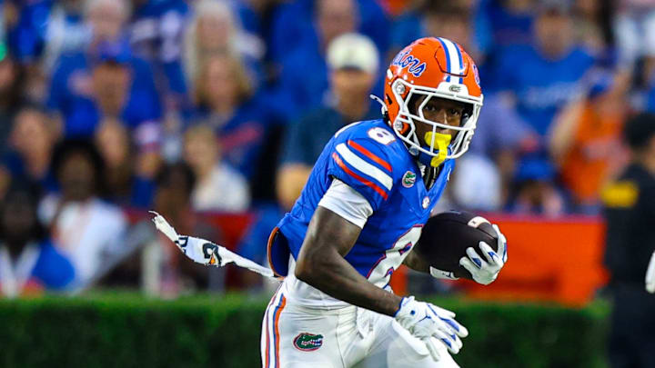 Florida Gators freshman receiver Vernell Brown III also doubled as the team's punt returner. Florida Gators freshman receiver Vernell Brown III also doubled as the team's punt returner.