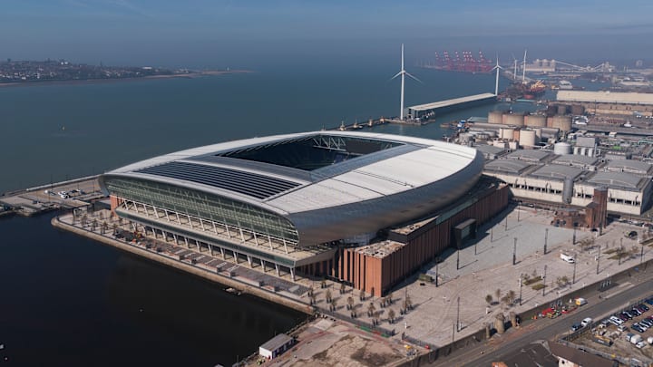 Views Of Everton's Bramley-Moore Dock Stadium