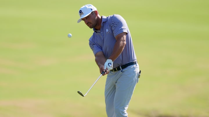 Bryson DeChambeau enters the weekend one shot back at Pinehurst.