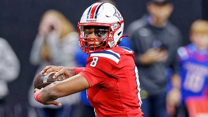 Sandy Creek's Caleb Hill is one of the top quarterbacks in Georgia after two weeks of play. Sandy Creek's Caleb Hill is one of the top quarterbacks in Georgia after two weeks of play.