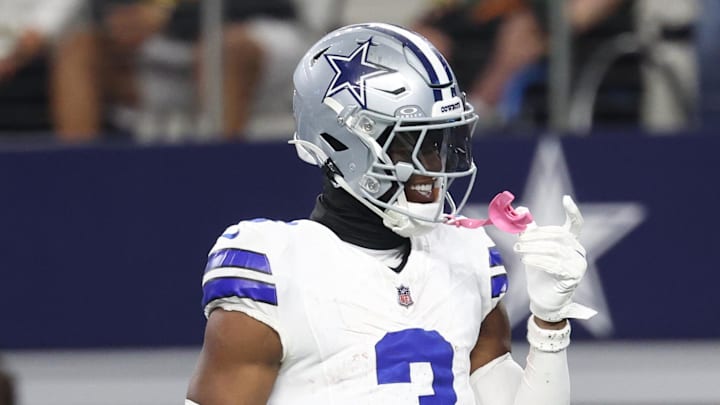 Dallas Cowboys wide receiver George Pickens (3)