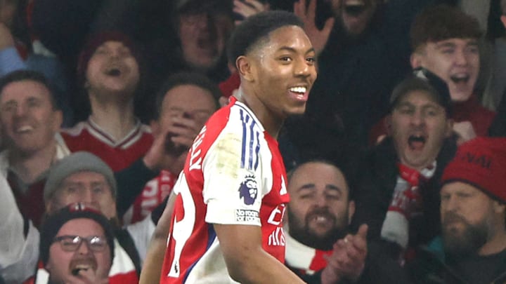 Myles Lewis-Skelly starred for Arsenal in the north London derby.