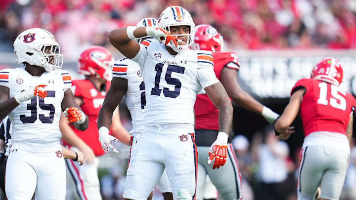 Sophomore defensive lineman Keldric Faulk is a budding star for the Auburn Tigers.