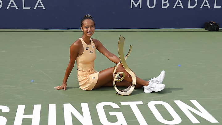 Leylah Fernandez won the 2025 Mubadala Citi DC Open. Leylah Fernandez won the 2025 Mubadala Citi DC Open.