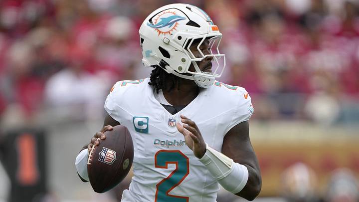 Miami Dolphins quarterback Malik Willis Miami Dolphins quarterback Malik Willis