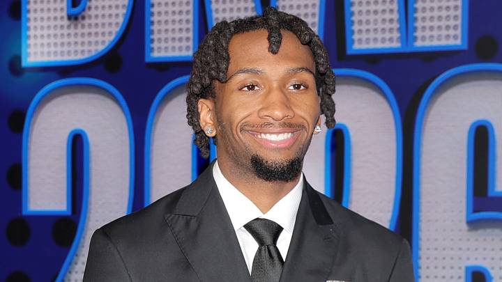 Jun 23, 2026; New York, NY, USA; Draft prospect Darryn Peterson poses for photos on the red carpet before the 2026 NBA draft at Barclays Center. Mandatory Credit: Brad Penner-Imagn Images Jun 23, 2026; New York, NY, USA; Draft prospect Darryn Peterson poses for photos on the red carpet before the 2026 NBA draft at Barclays Center. Mandatory Credit: Brad Penner-Imagn Images
