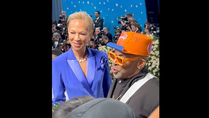 Spike Lee at the 2025 Met Gala