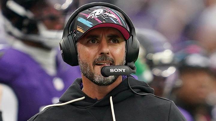 Baltimore Ravens head coach Jesse Minter.  Mandatory Credit: Mitch Stringer-Imagn Images
