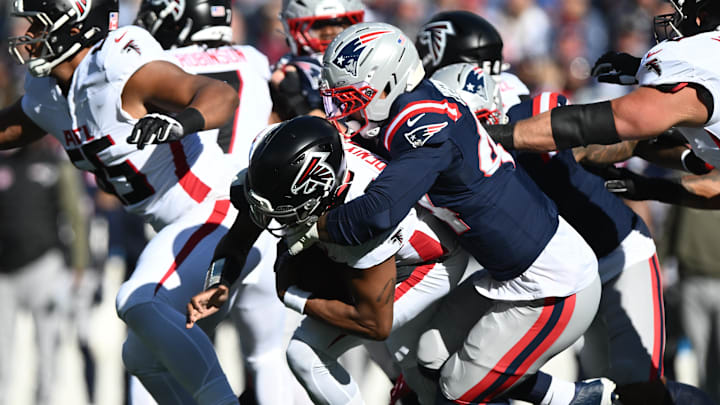 The Atlanta Falcons are 1 for 18 on third-down conversions in their last two games. 