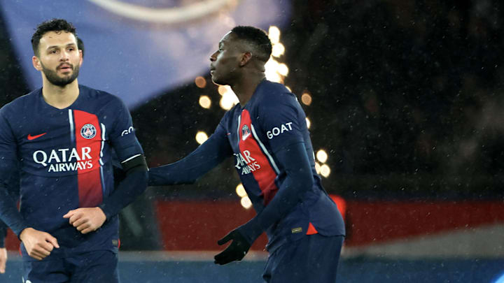 Paris Saint-Germain's experiment didn't work with Goncalo Ramos, left, and Kolo Muani