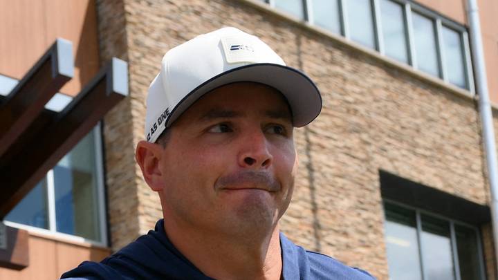 Seattle Seahawks head coach Mike Macdonald during training camp. Seattle Seahawks head coach Mike Macdonald during training camp.