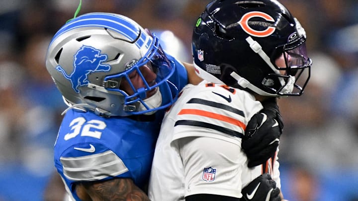 Detroit Lions safety Brian Branch (32). Detroit Lions safety Brian Branch (32).