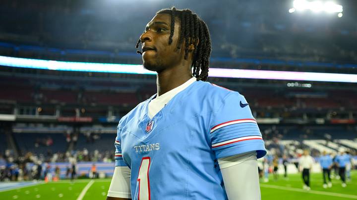 Tennessee Titans quarterback Cam Ward Tennessee Titans quarterback Cam Ward