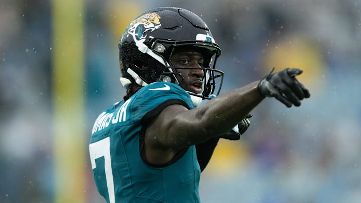 Jaguars WR Brian Thomas Jr. was the best rookie wide receiver in fantasy football last season.