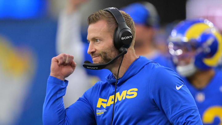 Los Angeles Rams head coach Sean McVay.