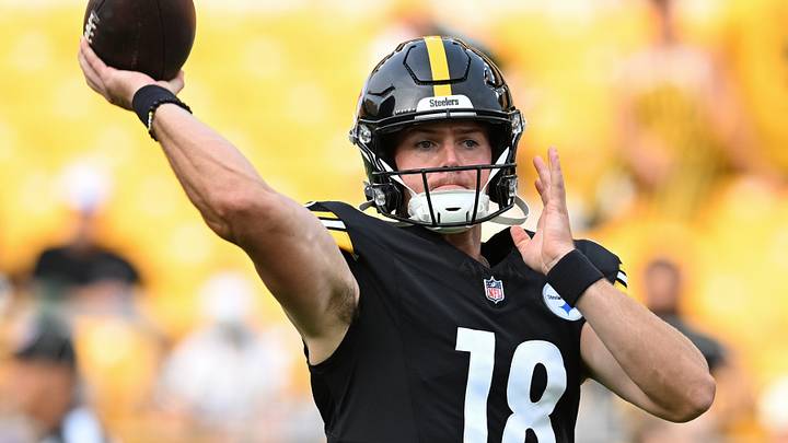 Pittsburgh Steelers quarterback Will Howard