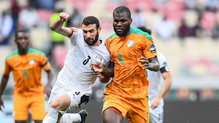 Kessie nel match di oggi contro l'Egitto