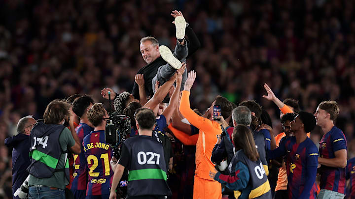 Hansi Flick dedicó el campeonato de LaLiga a su padre recién fallecido Hansi Flick dedicó el campeonato de LaLiga a su padre recién fallecido