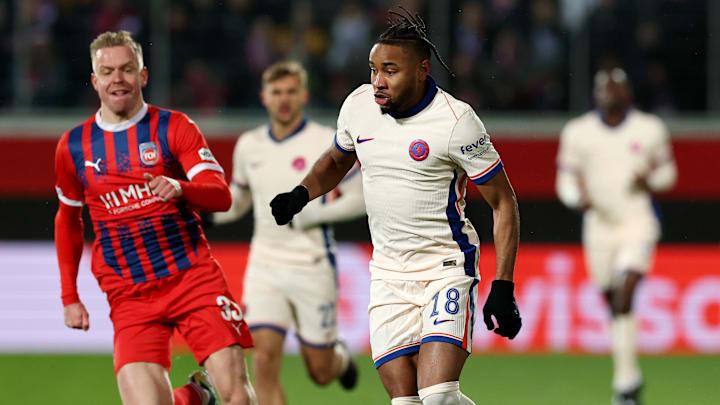 Christopher Nkunku scored again in Europe