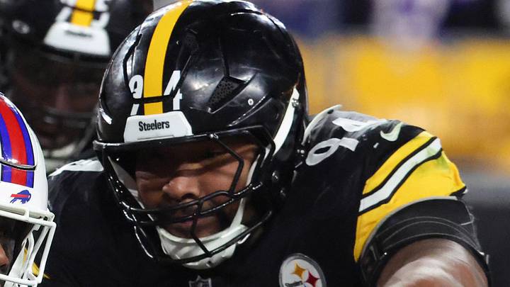 Pittsburgh Steelers defensive end Yahya Black Pittsburgh Steelers defensive end Yahya Black