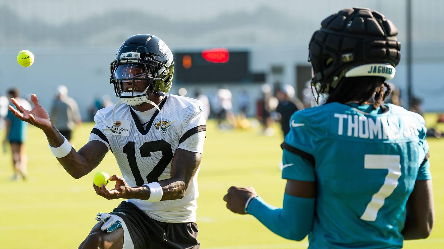 Jaguars Wide Receiver Room Begins Steps Toward Answers at OTAs