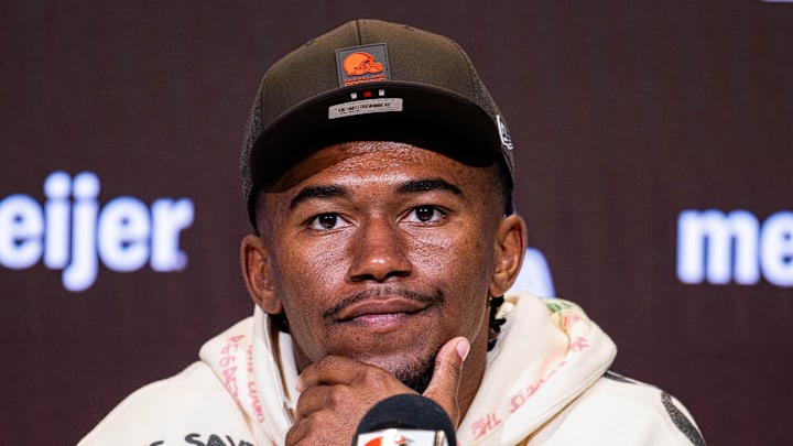 Cleveland Browns first round draft pick KC Concepcion