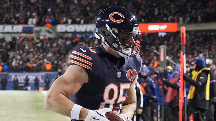 Chicago Bears tight end Cole Kmet