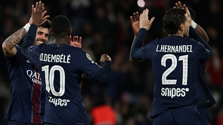 Le PSG vainqueur face à Toulouse grâce à un grand Dembélé