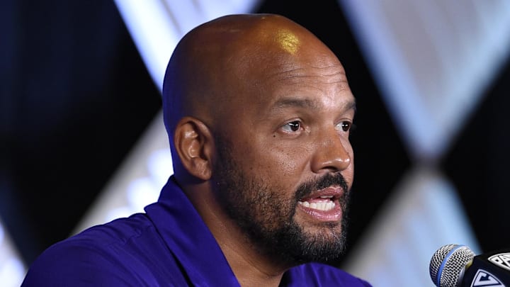 Atlanta Falcons defensive coordinator Jimmy Lake had an up-and-down season.