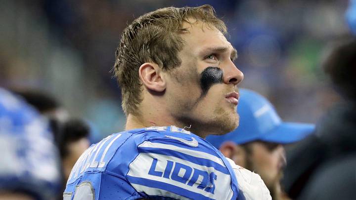 Detroit Lions - linebacker Jack Campbell Detroit Lions - linebacker Jack Campbell