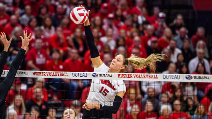 Nebraska Volleyball's Andi Jackson will be key as the Huskers defend their home court in the Husker Invitational. 